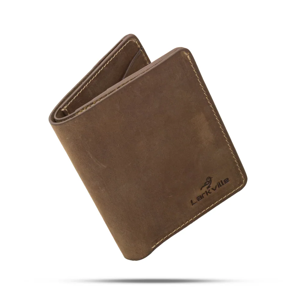 Foundry Vertical Leather Bifold Wallet